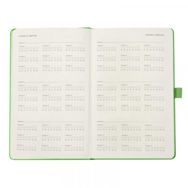 Щотижневик 2020 Axent Partner Strong, 125*195, салатовий