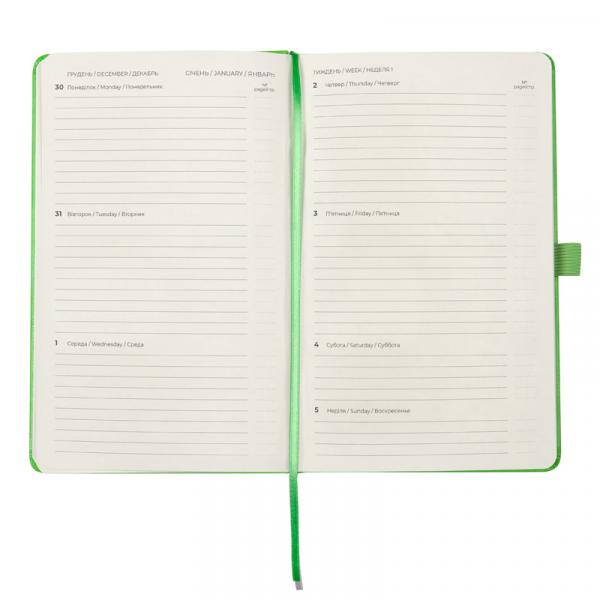 Щотижневик 2020 Axent Partner Strong, 125*195, салатовий