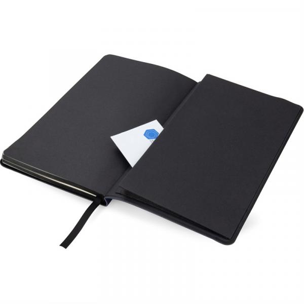 Книга записна Partner Soft, 125*195, 96арк, крап, сріб.-син
