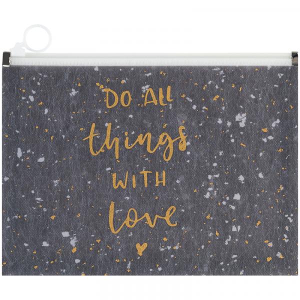 Папка на блискавці zip-lock, А4+, Shade Gray