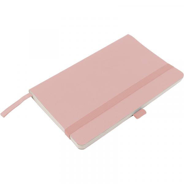 Книга записна Partner Soft Skin,125*195, 96арк, кліт,пудрова
