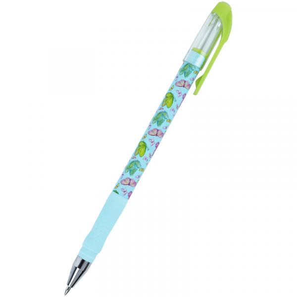 Ручка кулькова Summer Butterly, синя