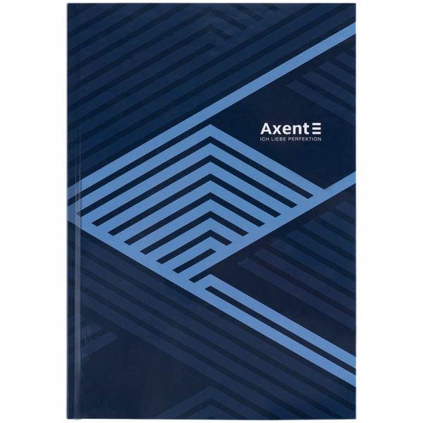 Книга записна А4  96арк., кліт., Lines, синя