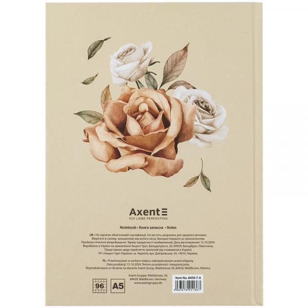 Книга записна тверда обкл. А5, 96 арк., кліт., Beauty