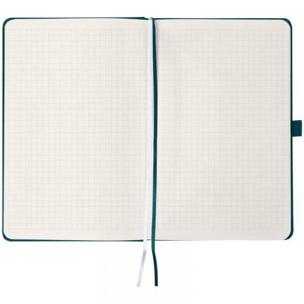 Книга записна Partner, 125*195, 96арк, кліт, малахіт,Колоски