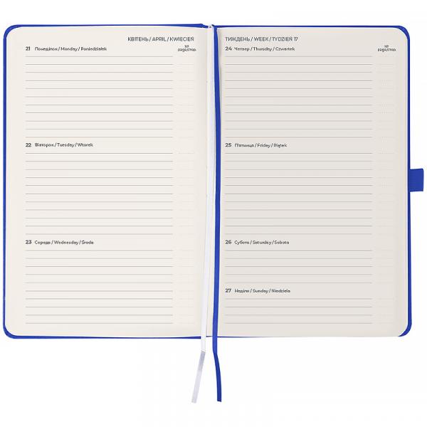 Щотижневик 2026 Partner Strong, 125*195, класичний синій