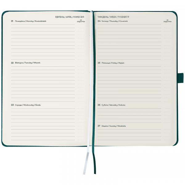 Щотижневик 2026 Partner Strong, 125*195, лазурний