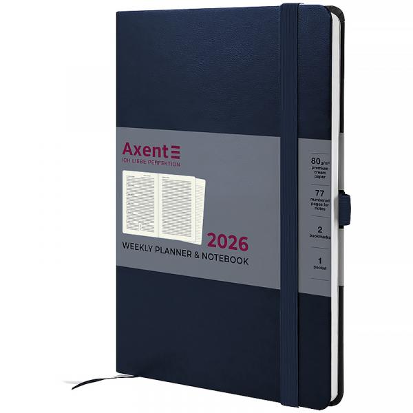 Щотижневик 2026 Prime Strong, 145*210, синій