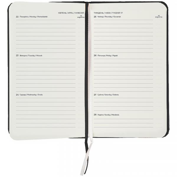 Щотижневик 2026 Pocket Strong, 90*150, чорний