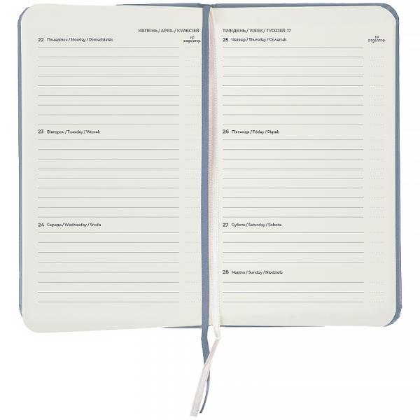 Щотижневик 2026 Pocket Strong, 90*150, сірий