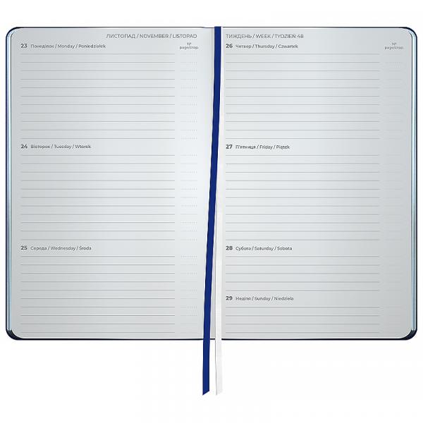 Щотижневик 2026 Partner City Soft, 125*195, синій