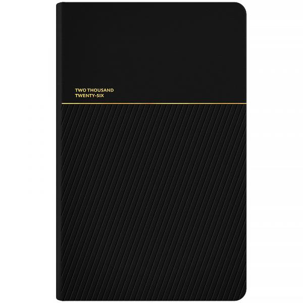 Щотижневик 2026 Partner Traces, 125*195, чорний