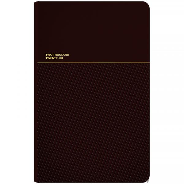 Щотижневик 2026 Partner Traces, 125*195, коричневий
