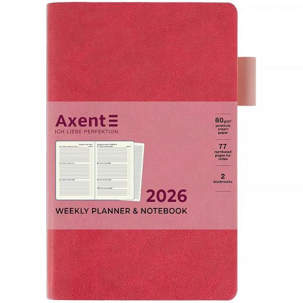 Щотижневик 2026 Partner Soft Muse, 125*195, рожевий