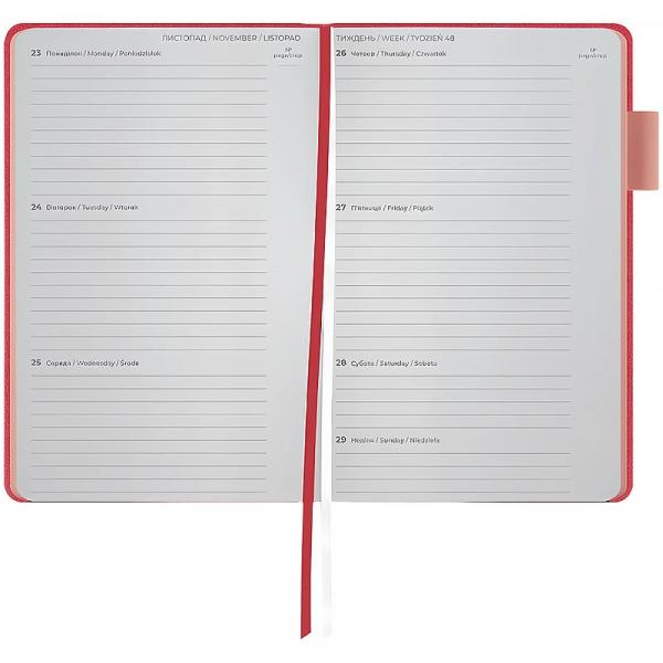 Щотижневик 2026 Partner Soft Muse, 125*195, рожевий