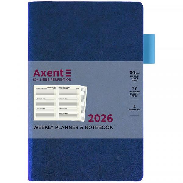 Щотижневик 2026 Partner Soft Muse, 125*195, синій