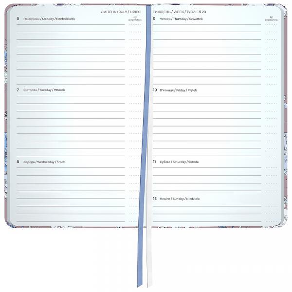 Щотижневик 2026 Pocket, 90*150, Blue Elegance