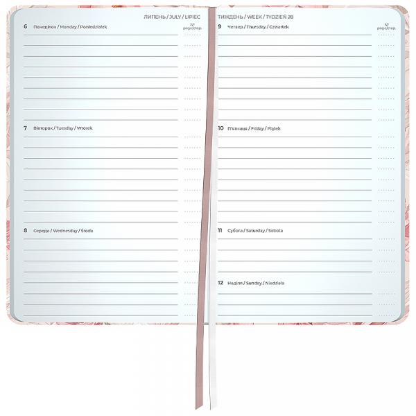 Щотижневик 2026 Pocket, 90*150, Peony Dreams