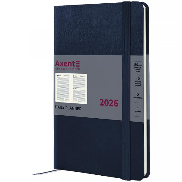 Щоденник 2026 Partner Strong, 145*210, синій