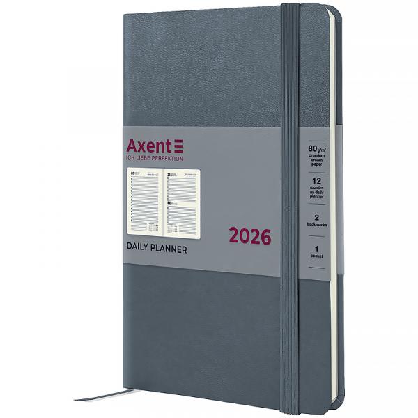 Щоденник 2026 Partner Strong, 145*210, сірий