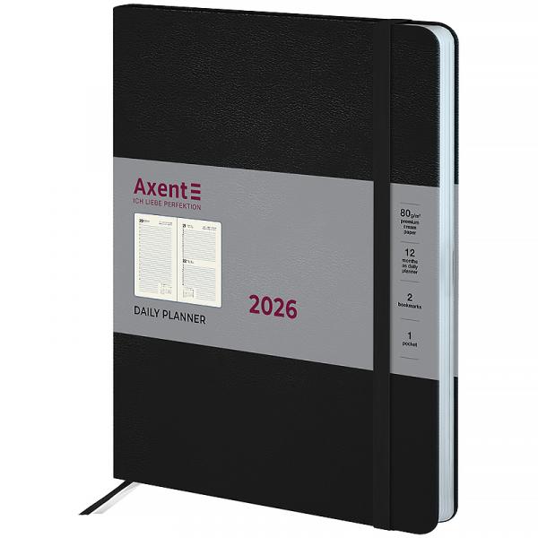 Щоденник 2026 Grand Strong, 195*255, чорний