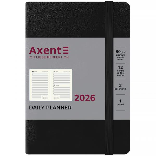 Щоденник 2026 Pocket Strong, 104*146, чорний