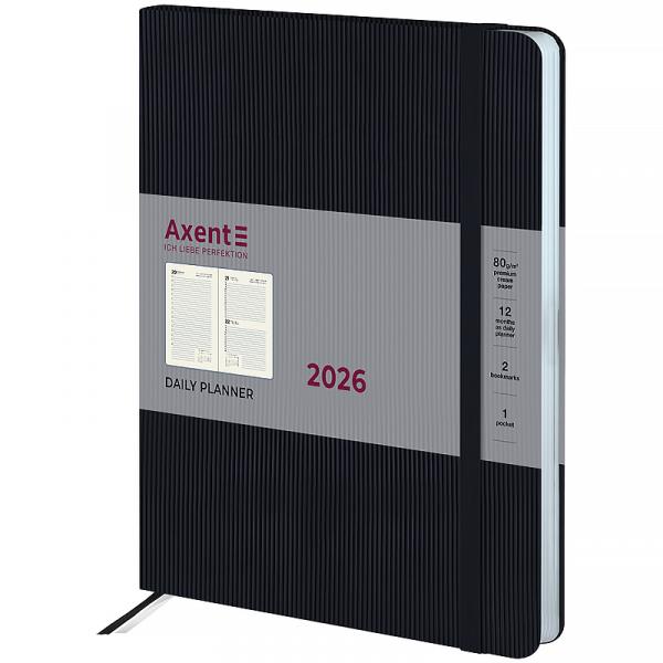 Щоденник 2026 Grand Lines, 195*255, чорний