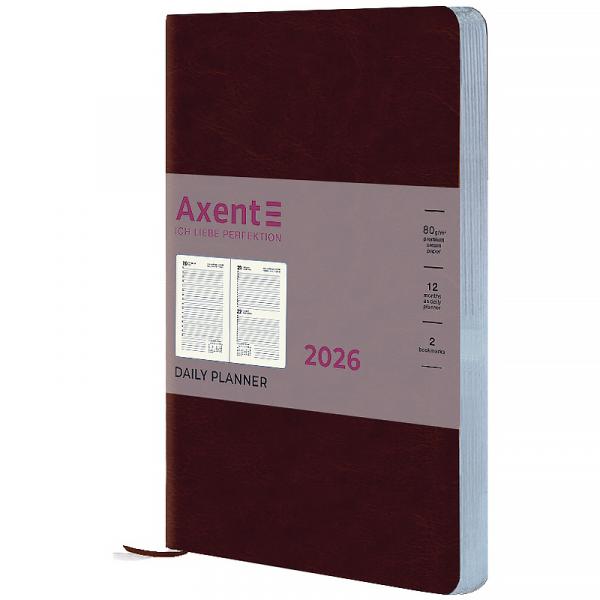 Щоденник 2026 Partner City Soft, 145*210, коричневий