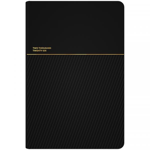 Щоденник 2026 Partner Traces, 145*210, чорний