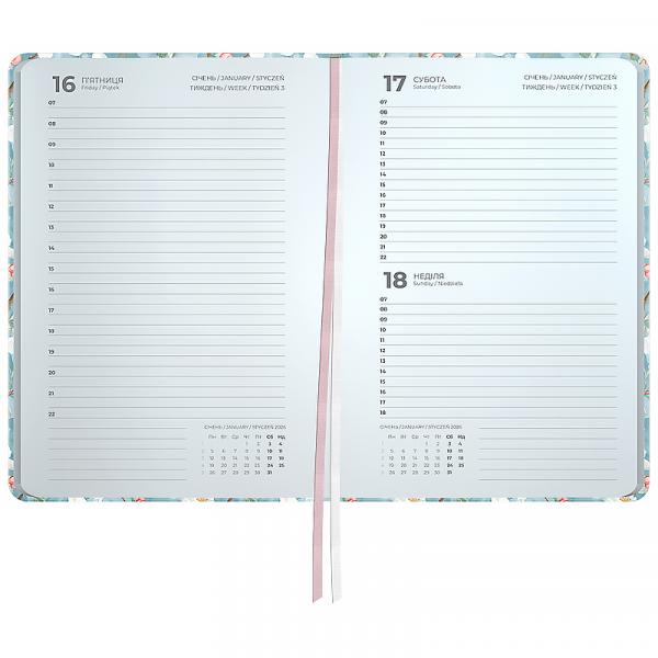 Щоденник 2026 Partner, 145*210, Gentle Blossom