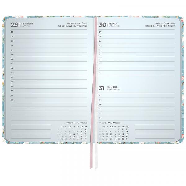 Щоденник 2026 Pocket, 101*146, Gentle Blossom
