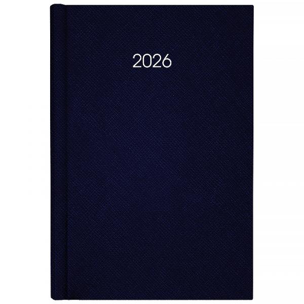 Щоденник 2026 Classic Style, 145*210, с/т темно синій