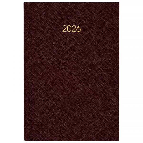 Щоденник 2026 Classic Style, 145*210, з/т коричневий