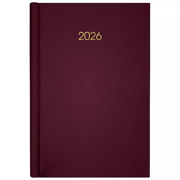 Щоденник 2026 Classic City, 145*210, з/т сливовий