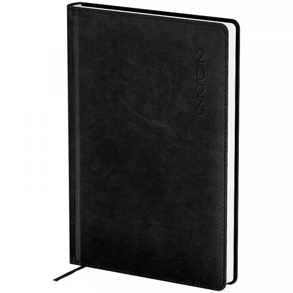 Щоденник 2026 Classic Lux, 145*210, слп/т чорний