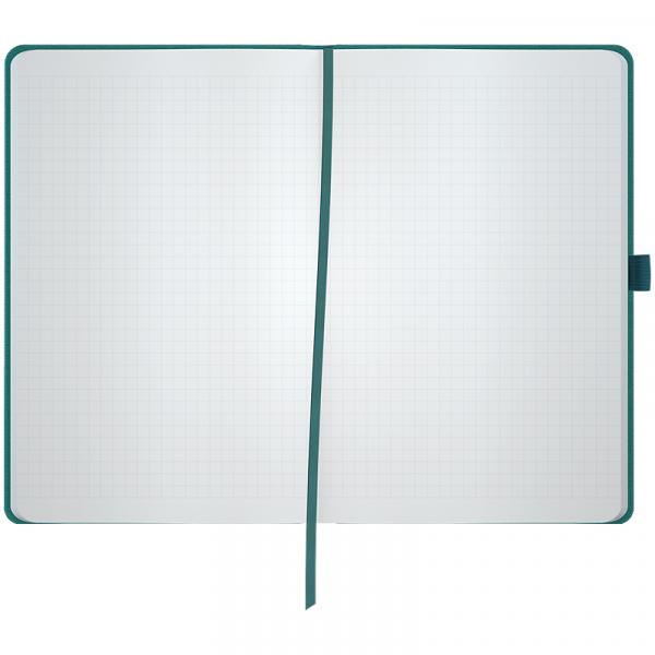 Книга записна Partner, 125*195, 96арк, кліт, лазурна