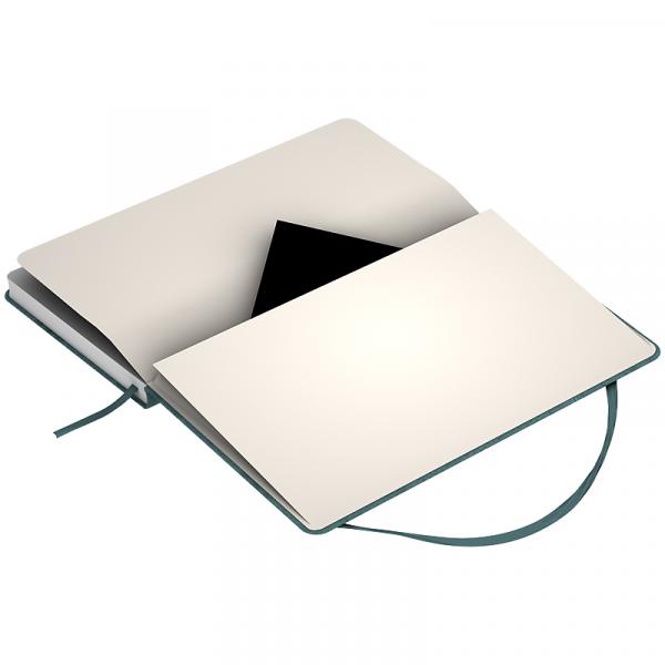 Книга записна Partner, 95*140, 96арк, кліт, лазурна