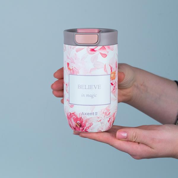 Термокружка 350мл, Peony Dreams