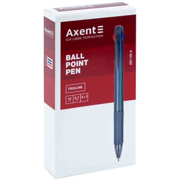 Ручка кулькова автоматична TrioLine, 3-в-1