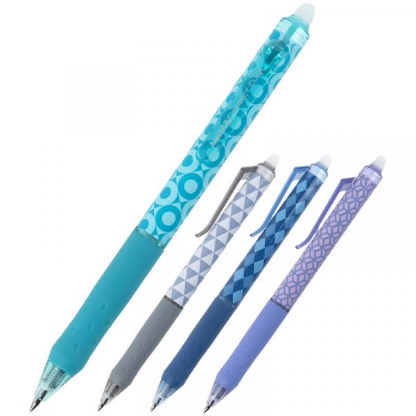 Ручка гелева автоматична "пиши-стирай"  Correct Click, синя