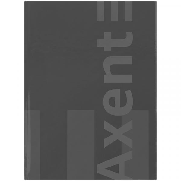 Книга записна А4-, 203*273 мм,96 арк., кл. One color, сіра