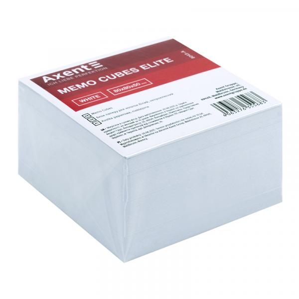 Папір для нотаток Elite "White" 80х80х50мм, непроклеєний