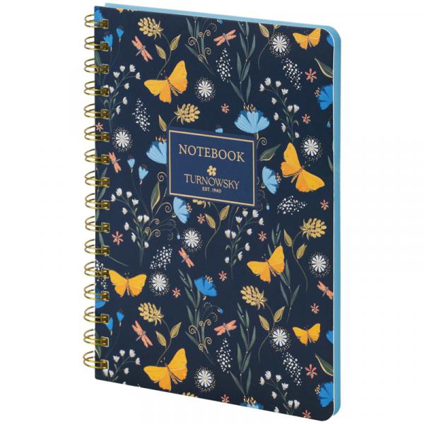 Блокнот на спіралі тв. об., А5, 80 арк,кл,TR,Secret Garden 3