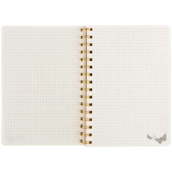 Блокнот на спіралі тв. об., А5, 80 арк,кл,TR,Secret Garden 3