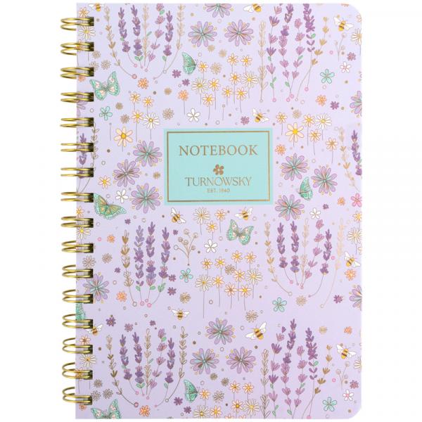 Блокнот на спіралі тв. об., А5, 80 арк,кл,TR,Morning Dew 2