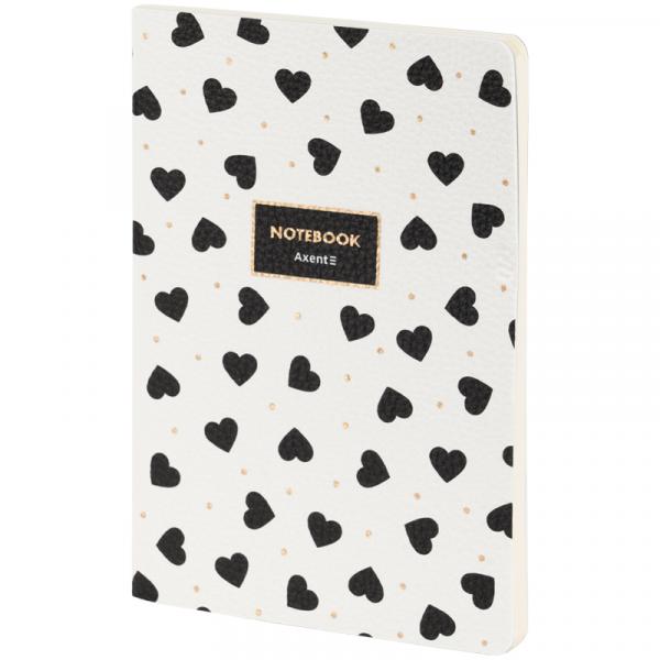 Книга записна  A5, 60 арк. кл., Black&White