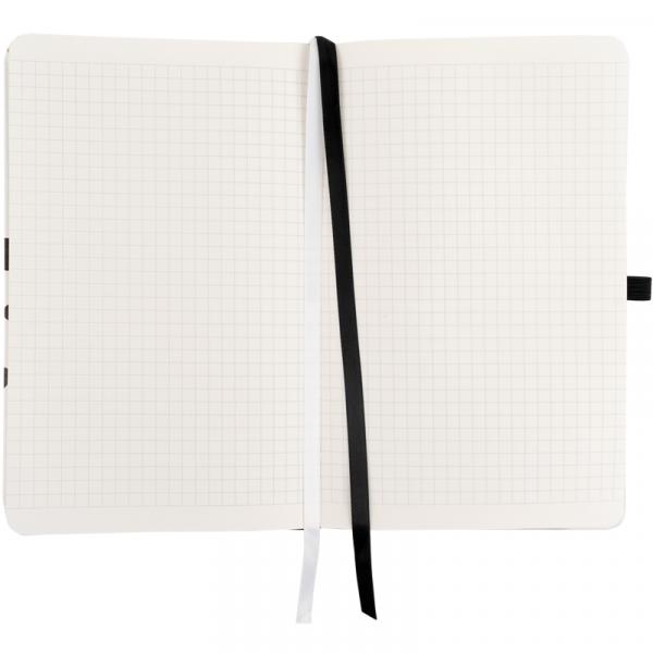 Книга записна Partner, 125*195, 96арк, кл, Black&White