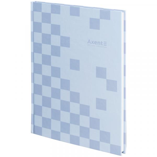 Книга записна А4-, 203*273 мм,96арк., кліт., Mosaic, сіра