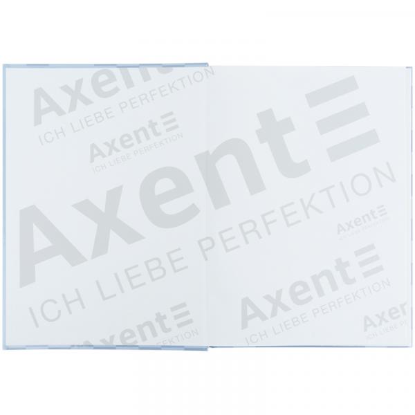 Книга записна А4-, 203*273 мм,96арк., кліт., Mosaic, сіра