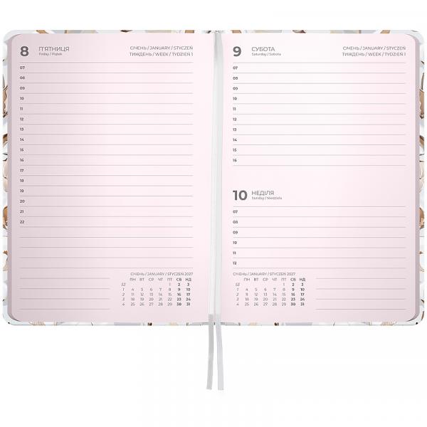 Щоденник 2027 Pocket, 101*146, TR, Silky Smooth